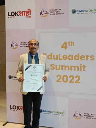 Shiksha Gaurav Puraskar 2022 Powered by Brain Wonders and NABET (QCI)