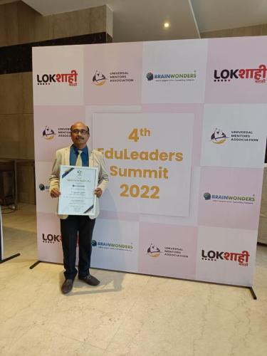 Shiksha Gaurav Puraskar 2022 Powered by Brain Wonders and NABET (QCI)